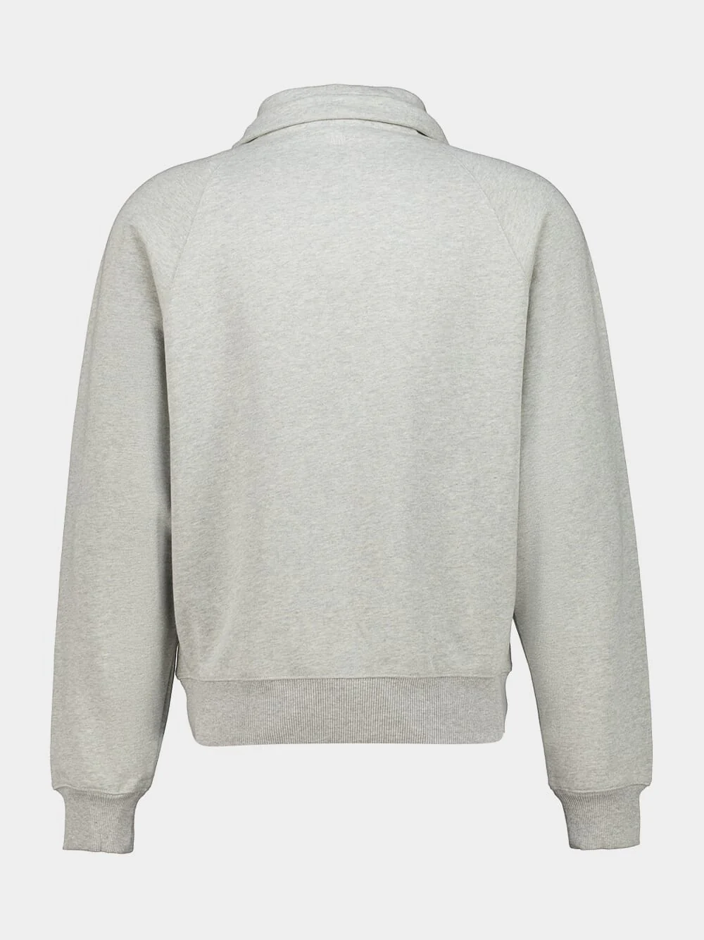 Grey Cotton Ami De Coeur Sweatshirt - Image 3
