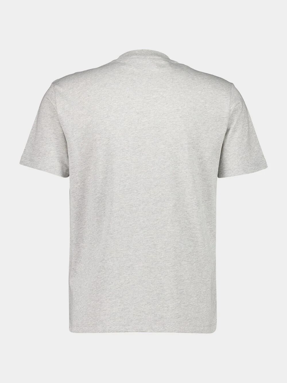Grey Cotton Embroided T-Shirt - Image 2