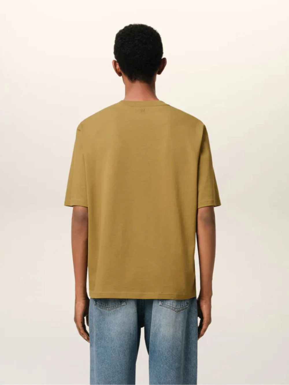 Havana Mustard Cotton T-Shirt - Image 4