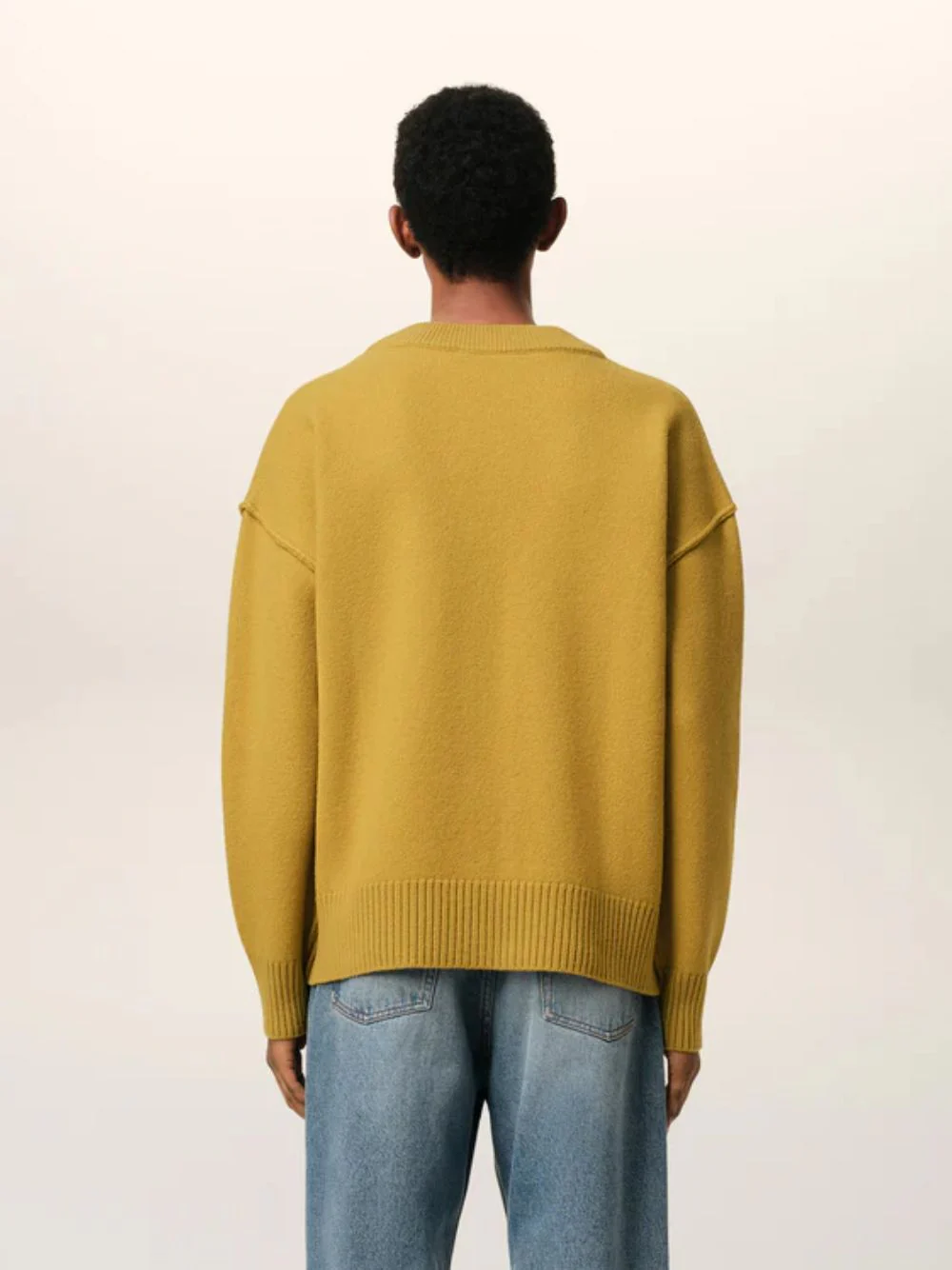 Havana Mustard Wool Ami de Coeur Cardigan - Image 4