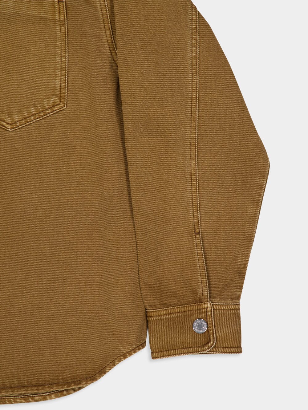 Hazelnut Brown Ami de Coeur Cotton Overshirt - Image 6