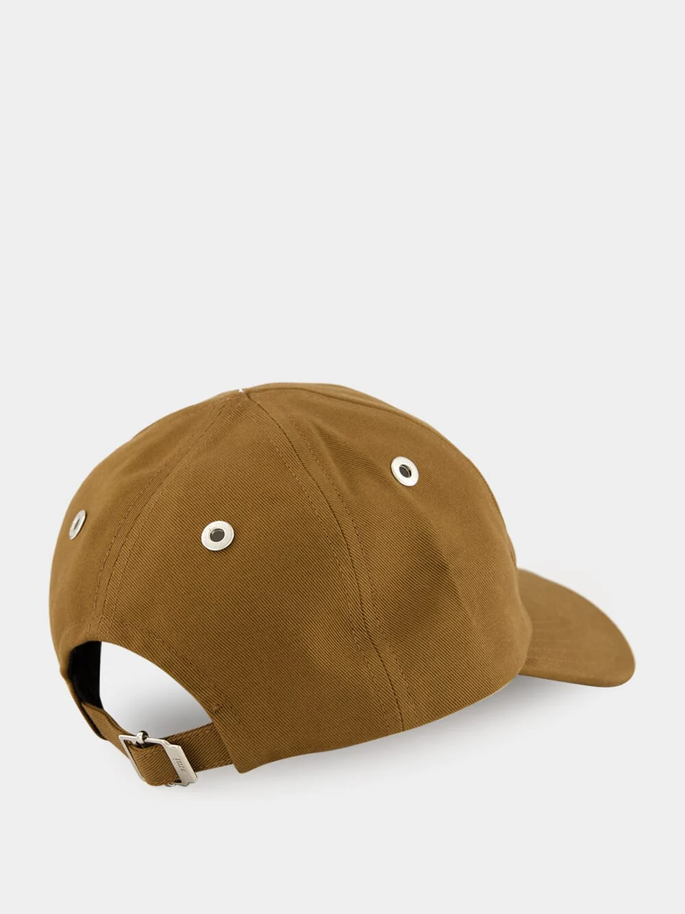 Hazelnut Brown Cotton Ami De Coeur Embroidery Cap - Image 2