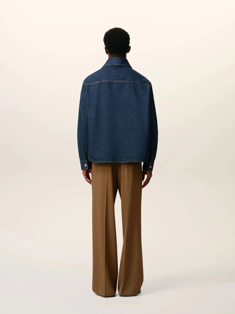 Indigo Blue Ami de Coeur Denim Overshirt - Image 4