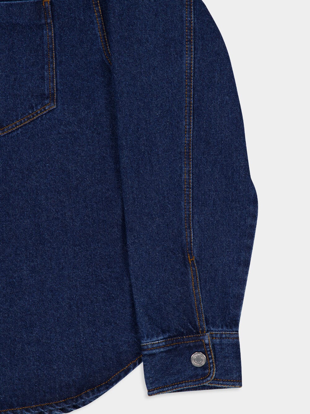 Indigo Blue Ami de Coeur Denim Overshirt - Image 6
