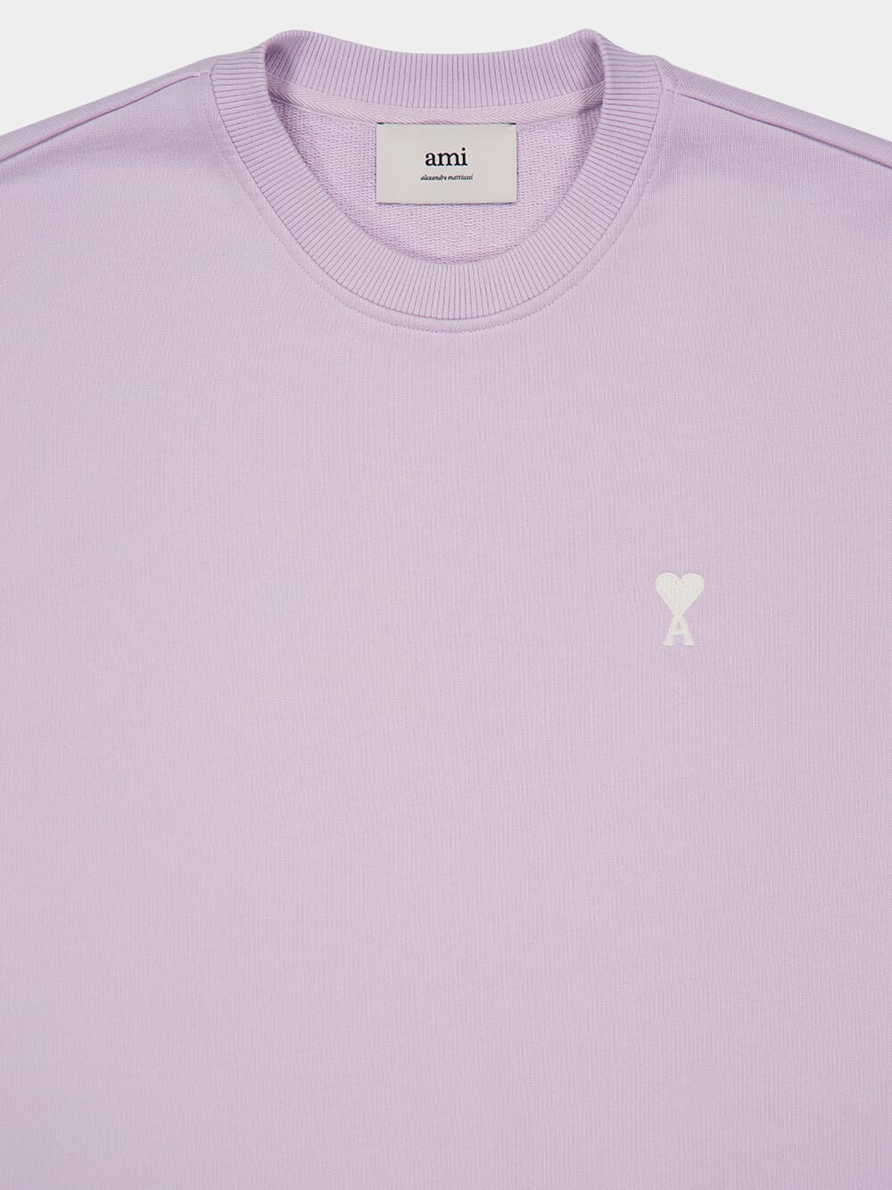 Lilac Cotton Embroidery Sweatshirt - Image 3