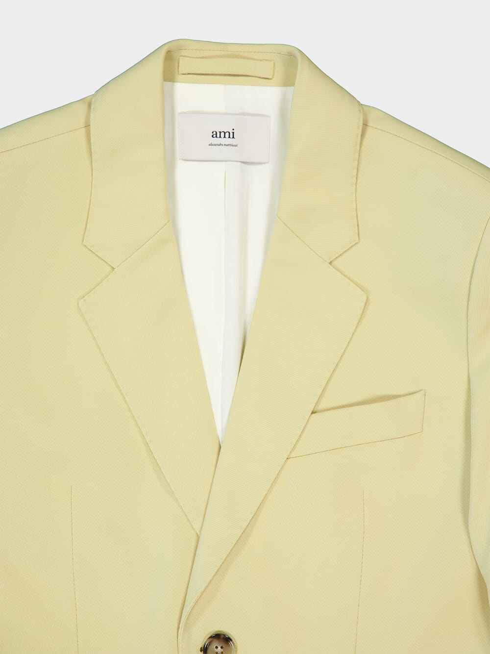 Lime Green Wool Single-Breasted Blazer - Image 4
