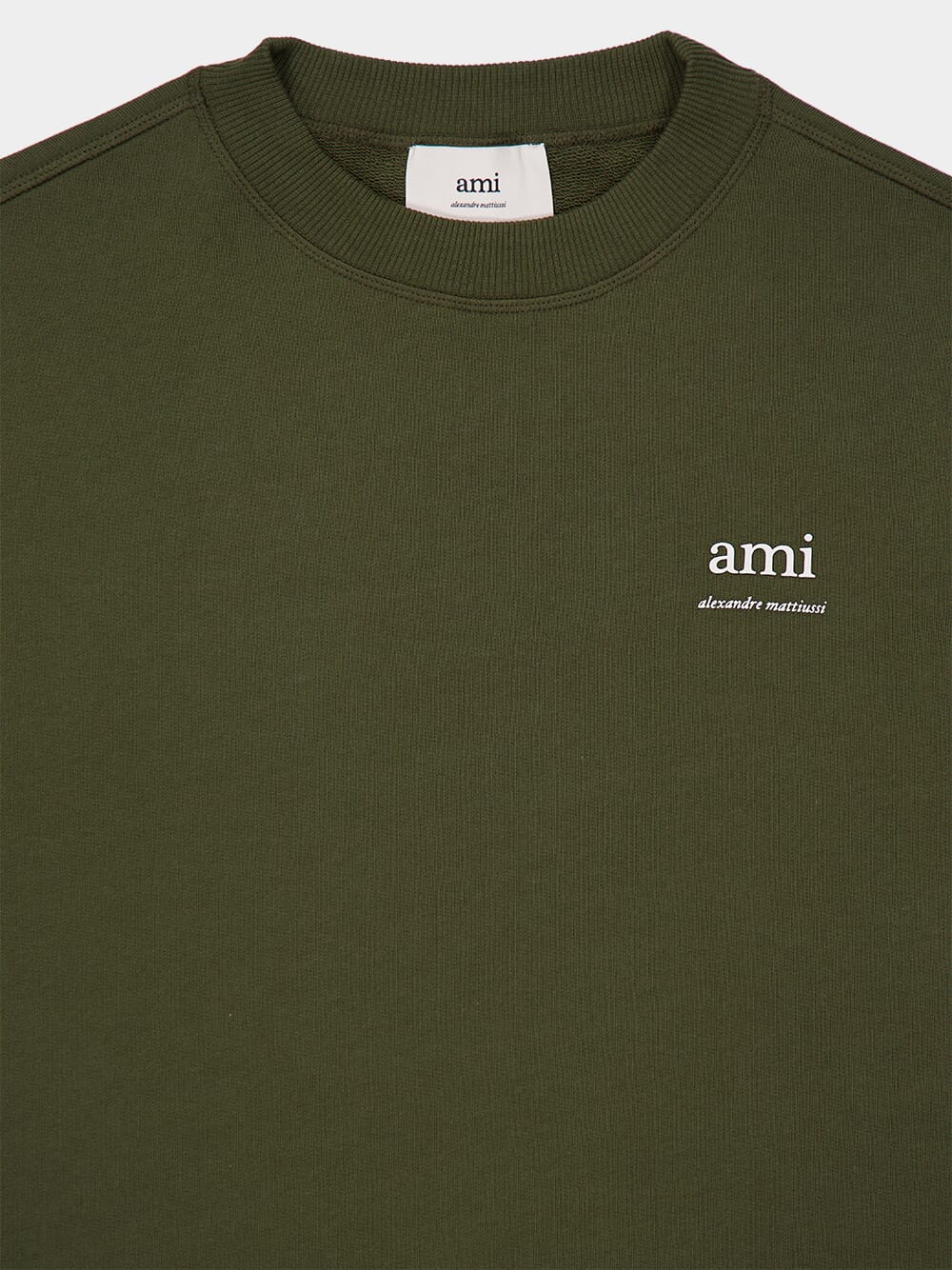 Loden Green Cotton Sweatshirt - Image 11