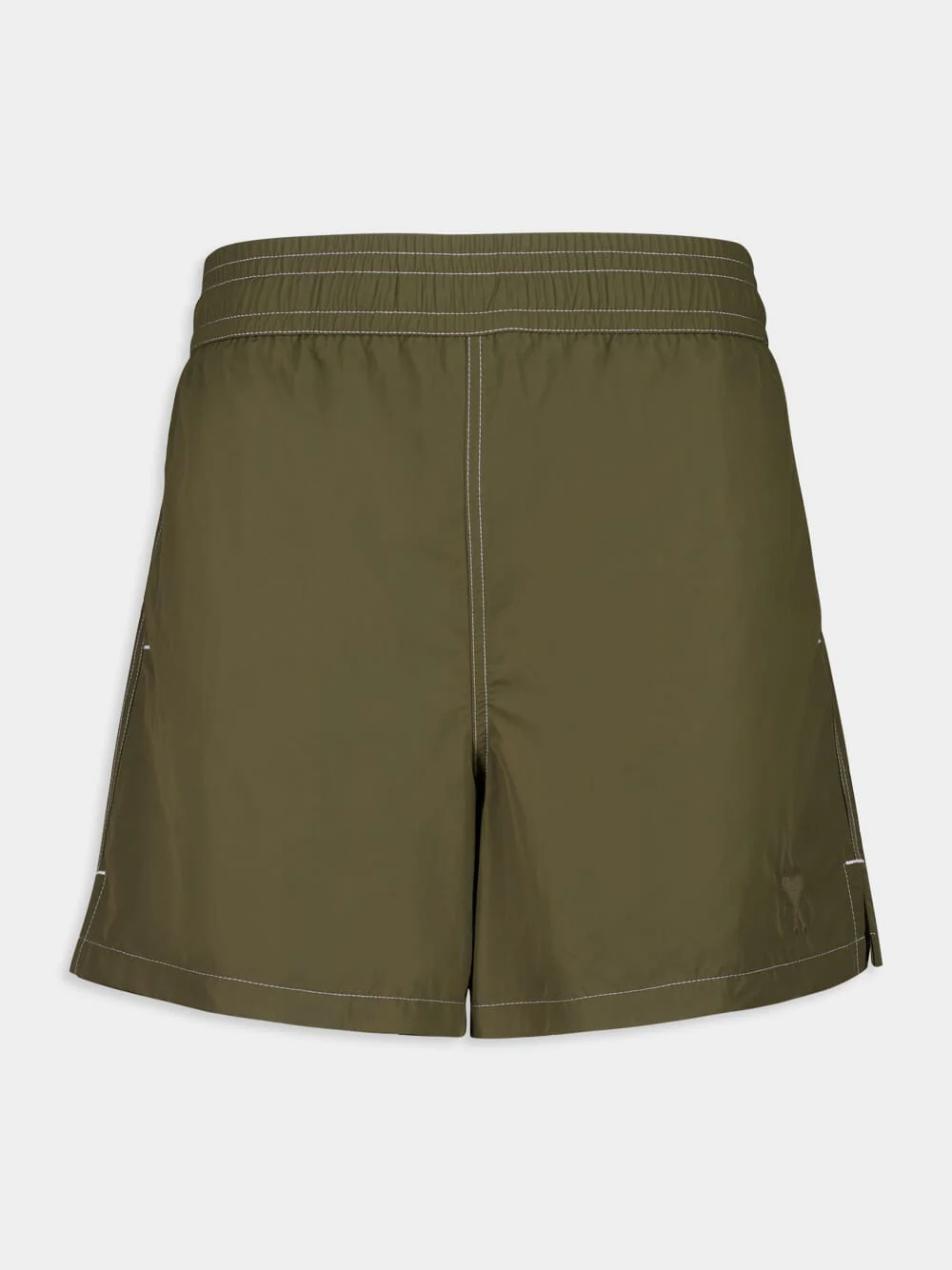 Loden Green Technical Beach Shorts - Image 2