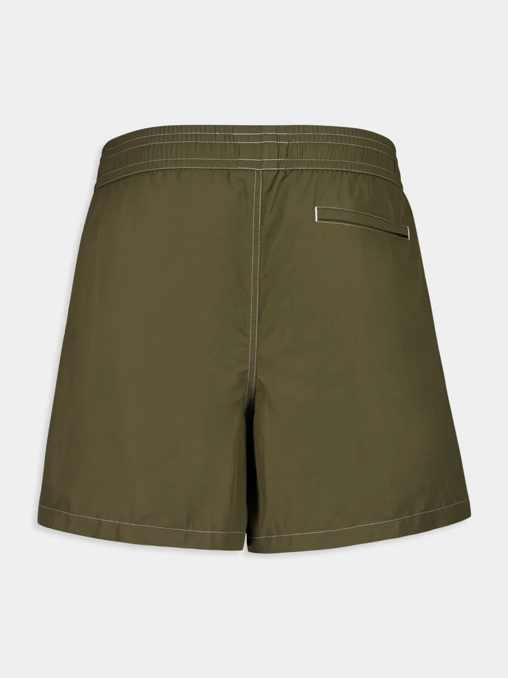 Loden Green Technical Beach Shorts - Image 3