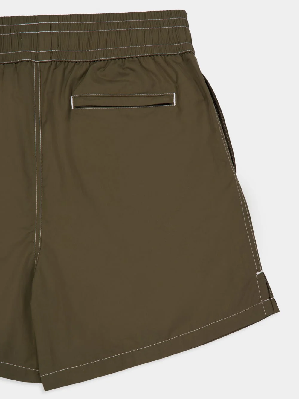 Loden Green Technical Beach Shorts - Image 5