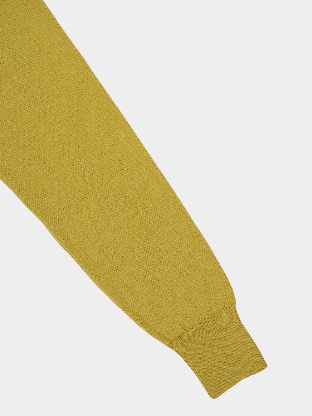 Mustard Wool Crew Neck Sweater - Image 5