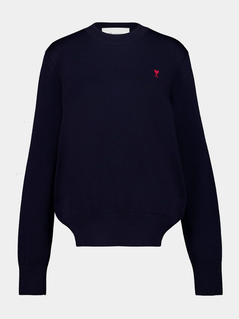 Navy Blue Ami De Coeur Wool Sweater - Image 2