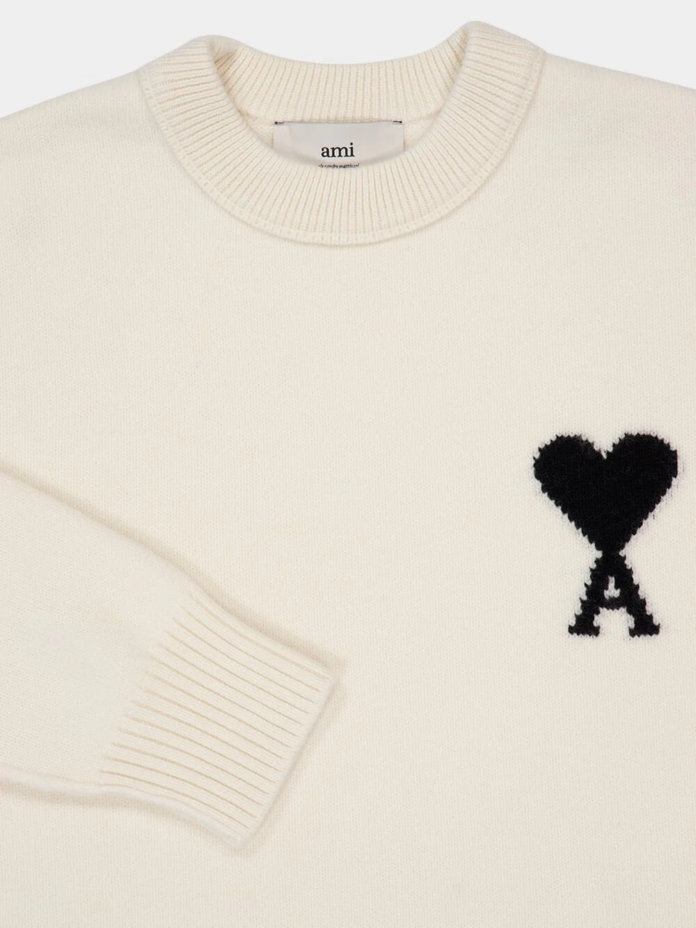 Off-White Ami de Coeur Wool Sweater - Image 5
