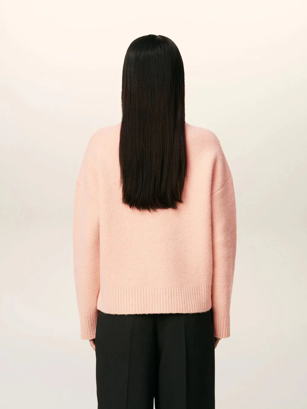 Powder Pink Alpaca Ami De Coeur Cardigan - Image 4