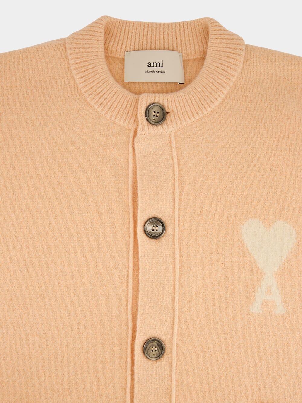Powder Pink Alpaca Ami De Coeur Cardigan - Image 5