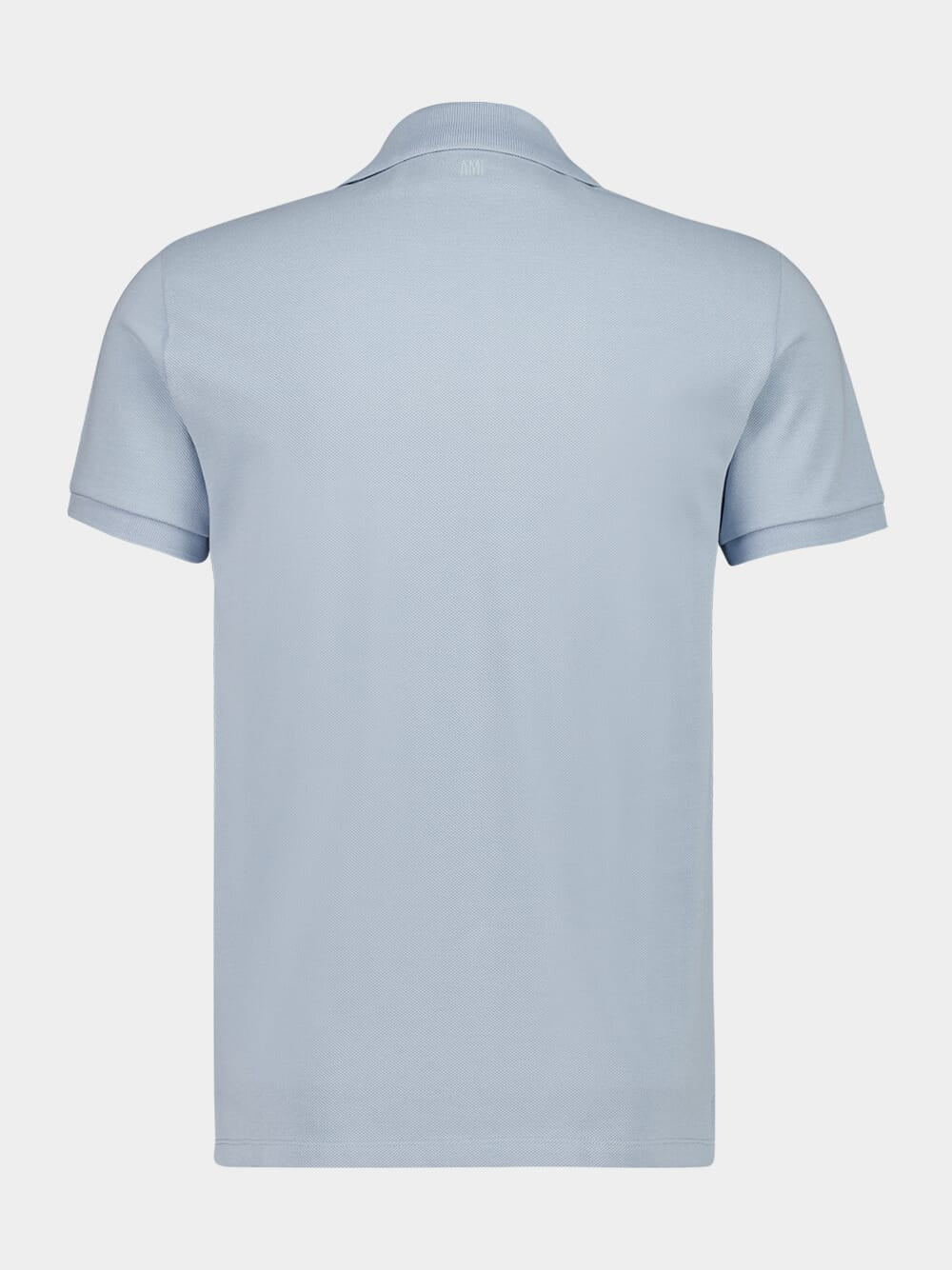 Sky Blue Cotton Ami de Coeur Polo Shirt - Image 4