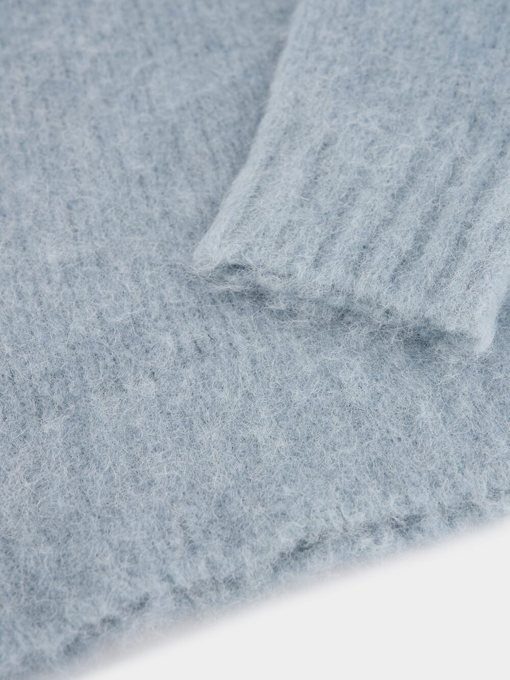 Textured Alpaca Polo Shirt - Image 4