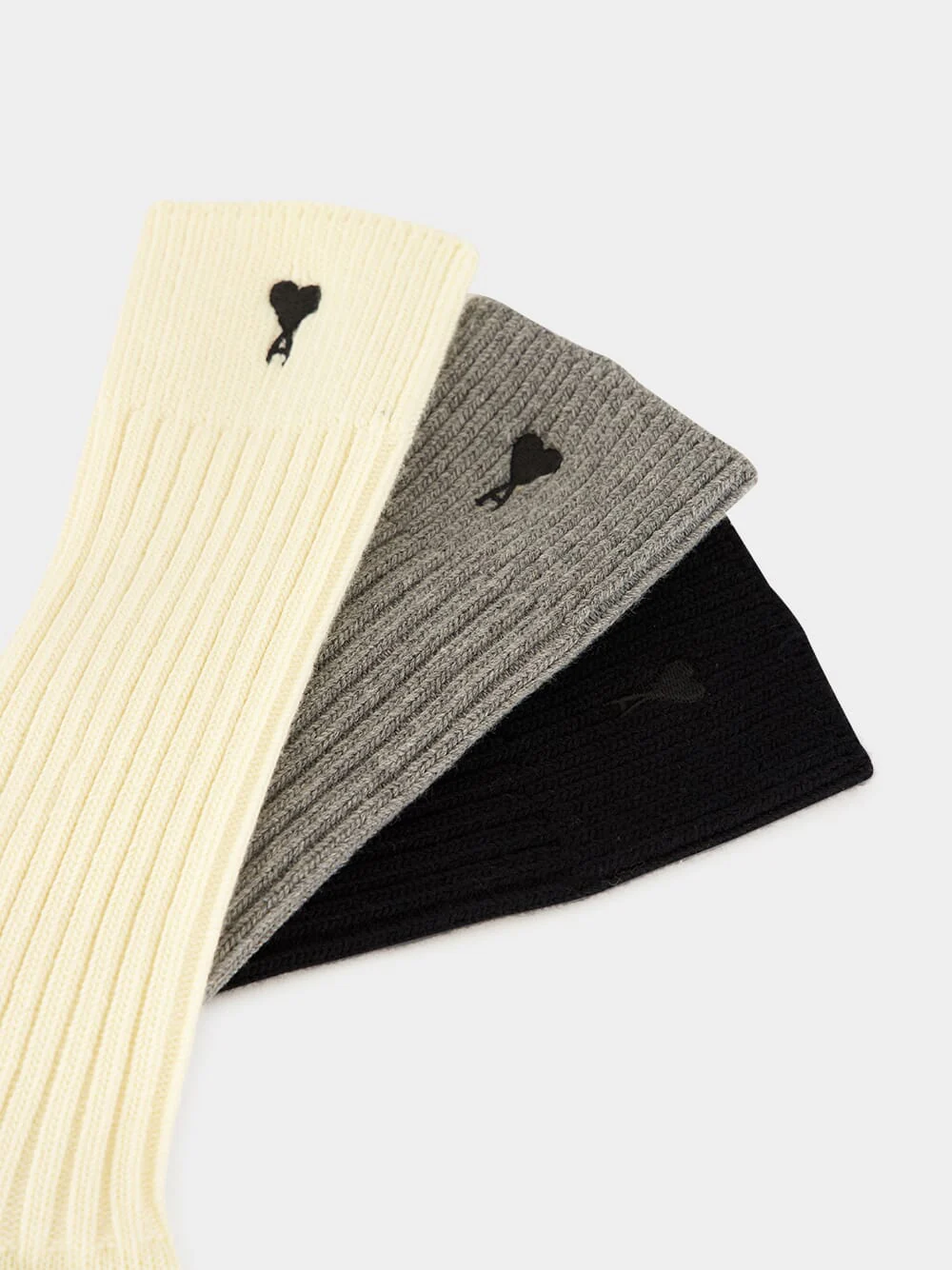Three-Pack Ami De Coeur Cotton Socks - Image 5