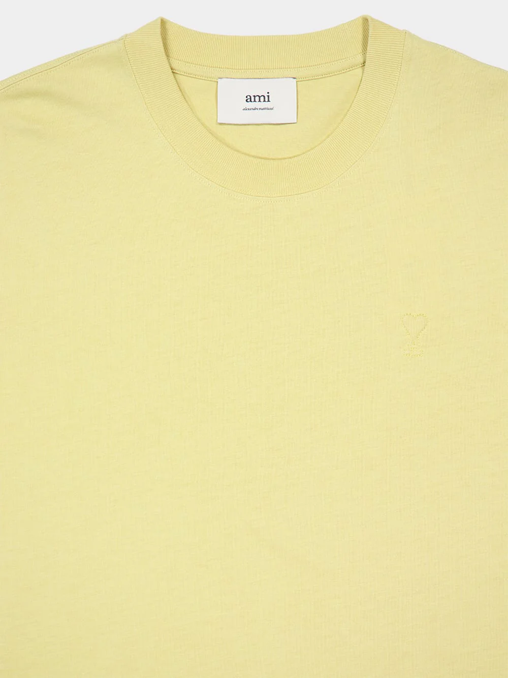 Yellow Cotton T-Shirt Petit Ami de Coeur - Image 3