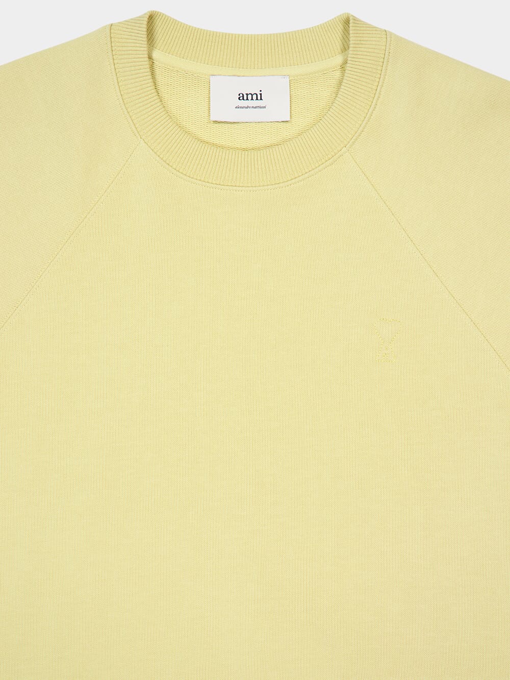 Yellow Petit Ami de Coeur Embossed Sweatshirt - Image 3