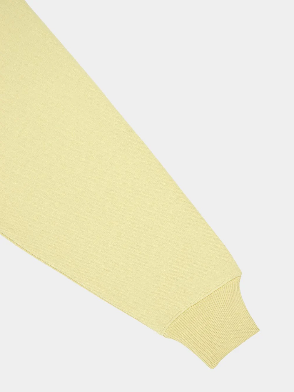 Yellow Petit Ami de Coeur Embossed Sweatshirt - Image 4