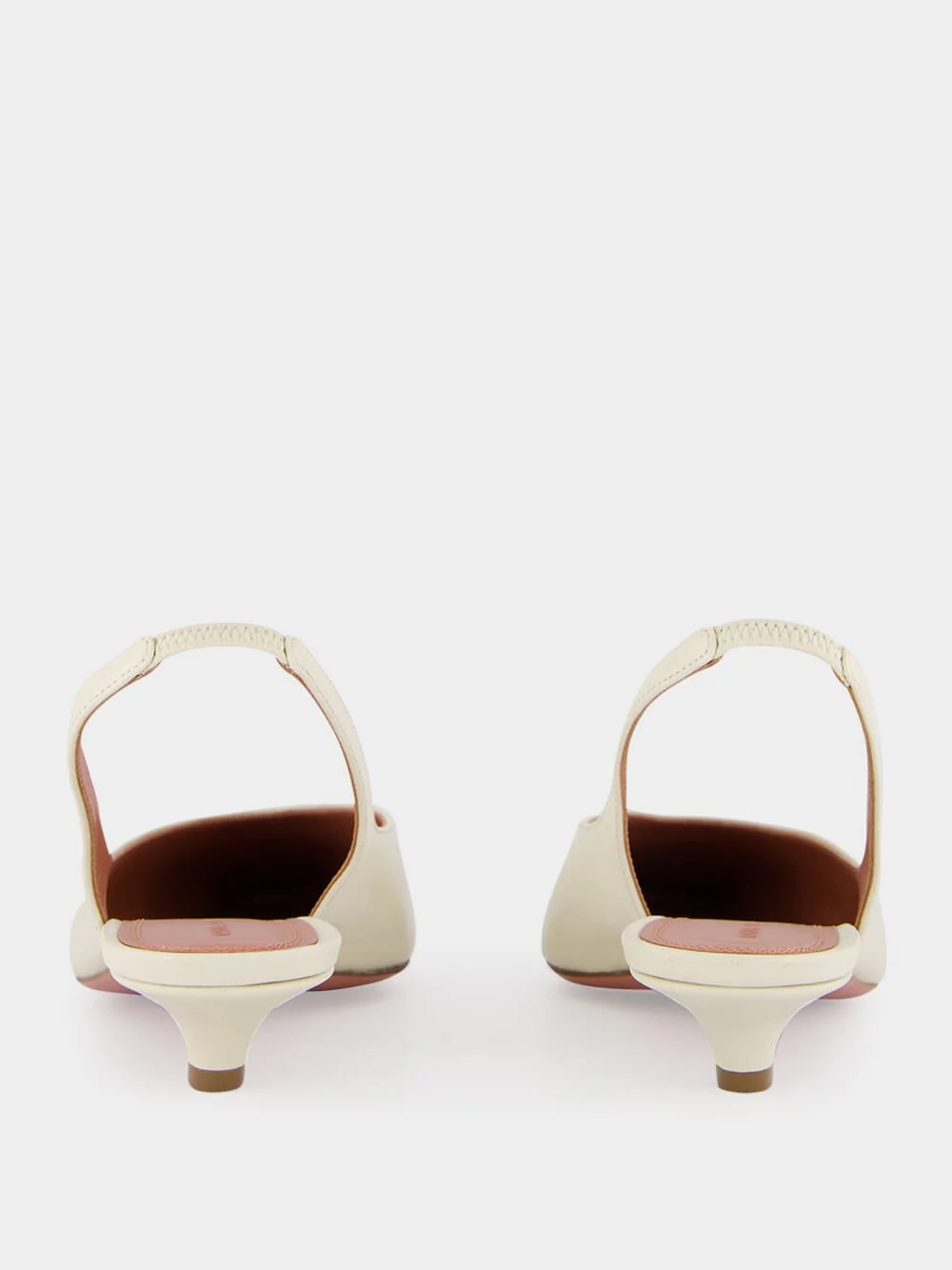 Almond Jamie Slingback Mid-Heel Pumps - Image 6
