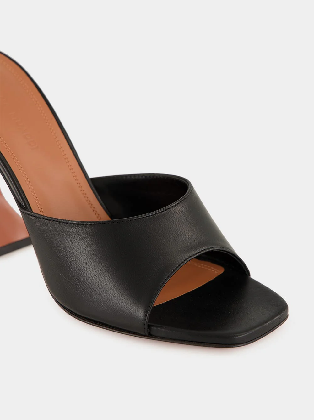 Black Lupita Slipper Nappa - Image 7