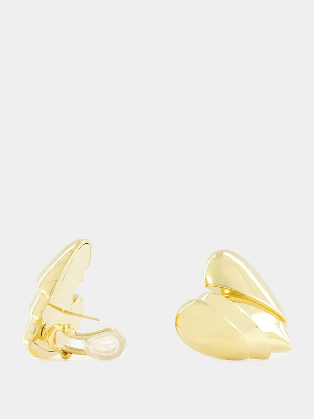 Gold Heartbreaker Heart Earrings - Image 3