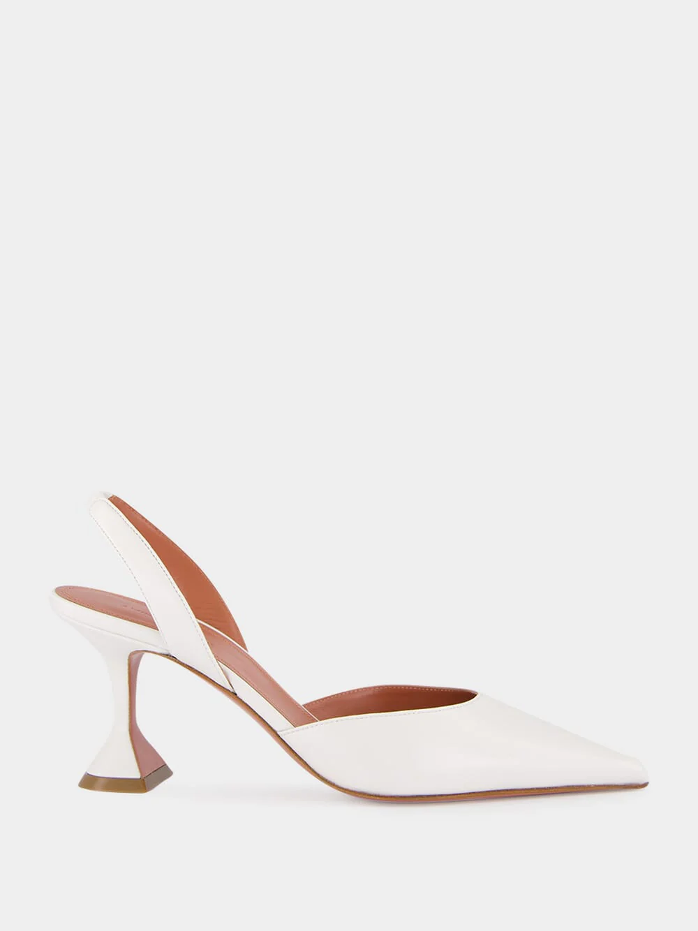 Holli White Slingback Pumps 70