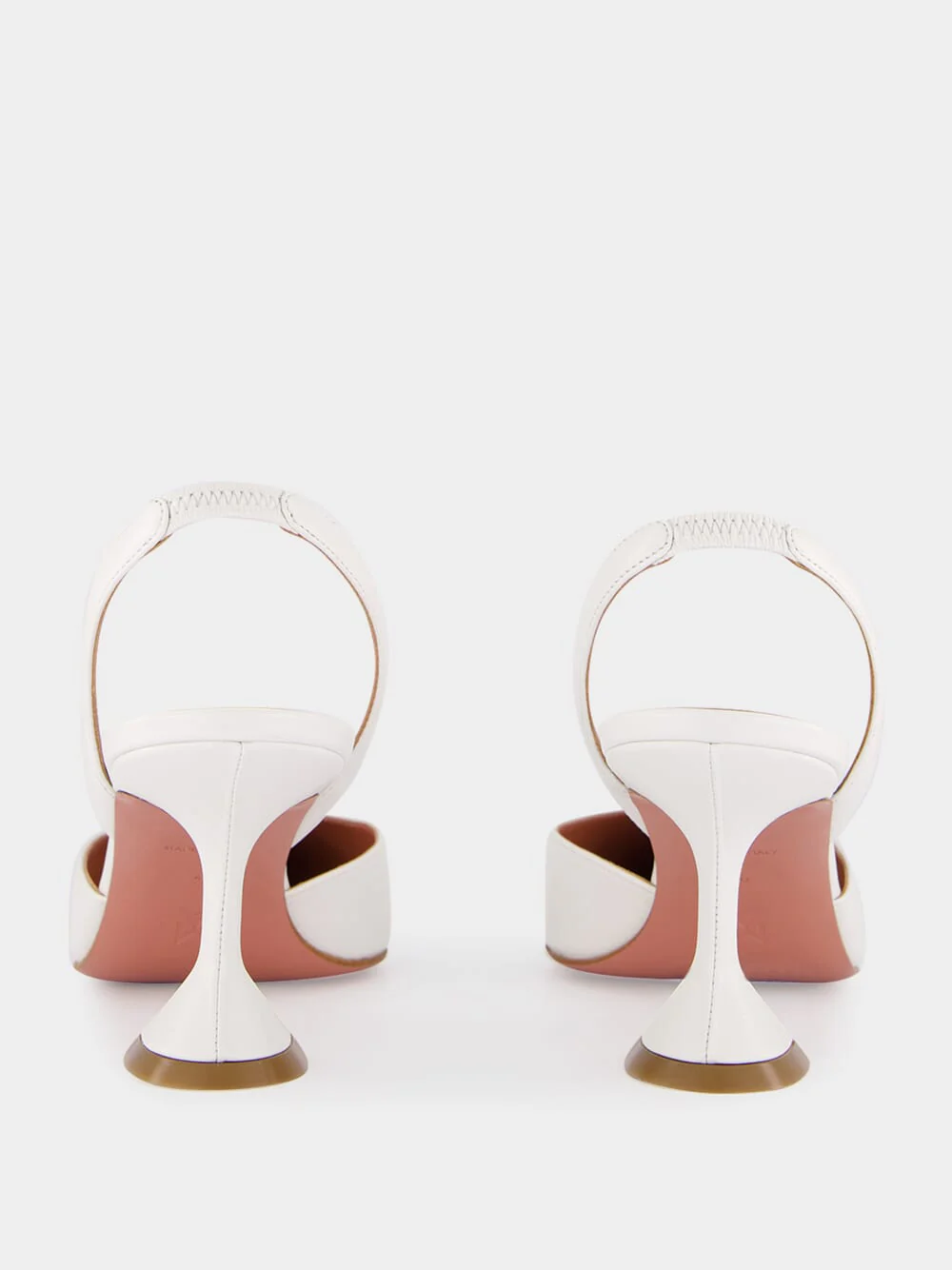 Holli White Slingback Pumps 70 - Image 5