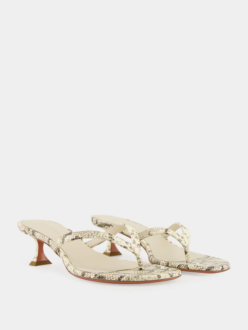 Juliette Thong Sandals 45 Snake Print - Image 3