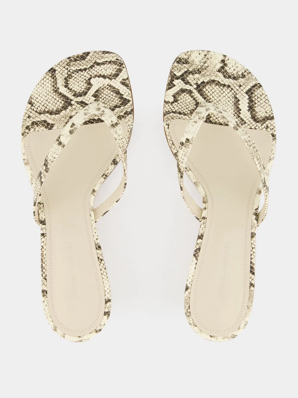Juliette Thong Sandals 45 Snake Print - Image 4