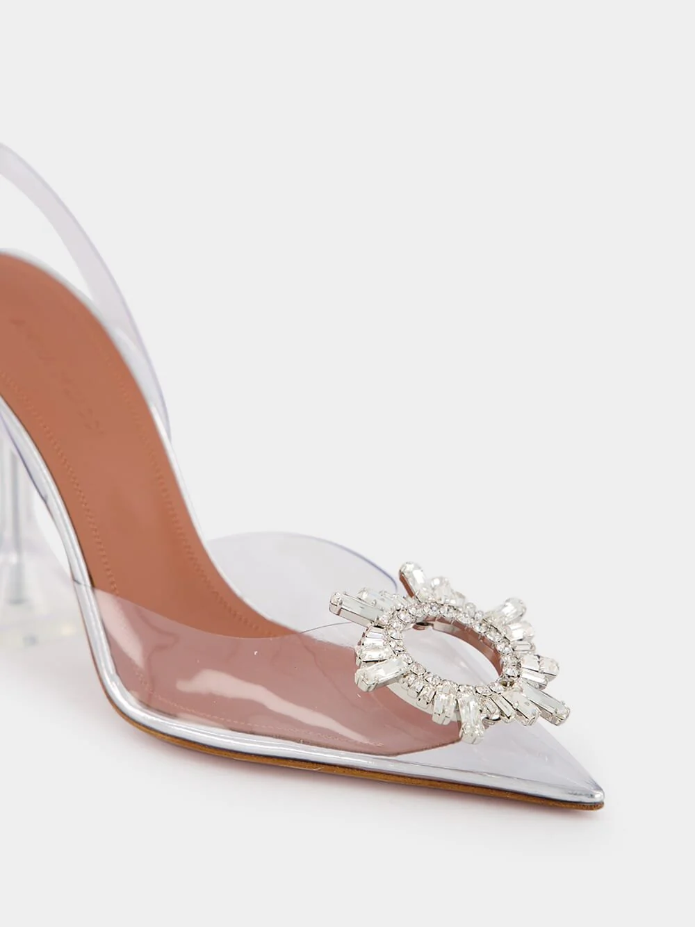 Begum Glass Sling Pumps - Image 7