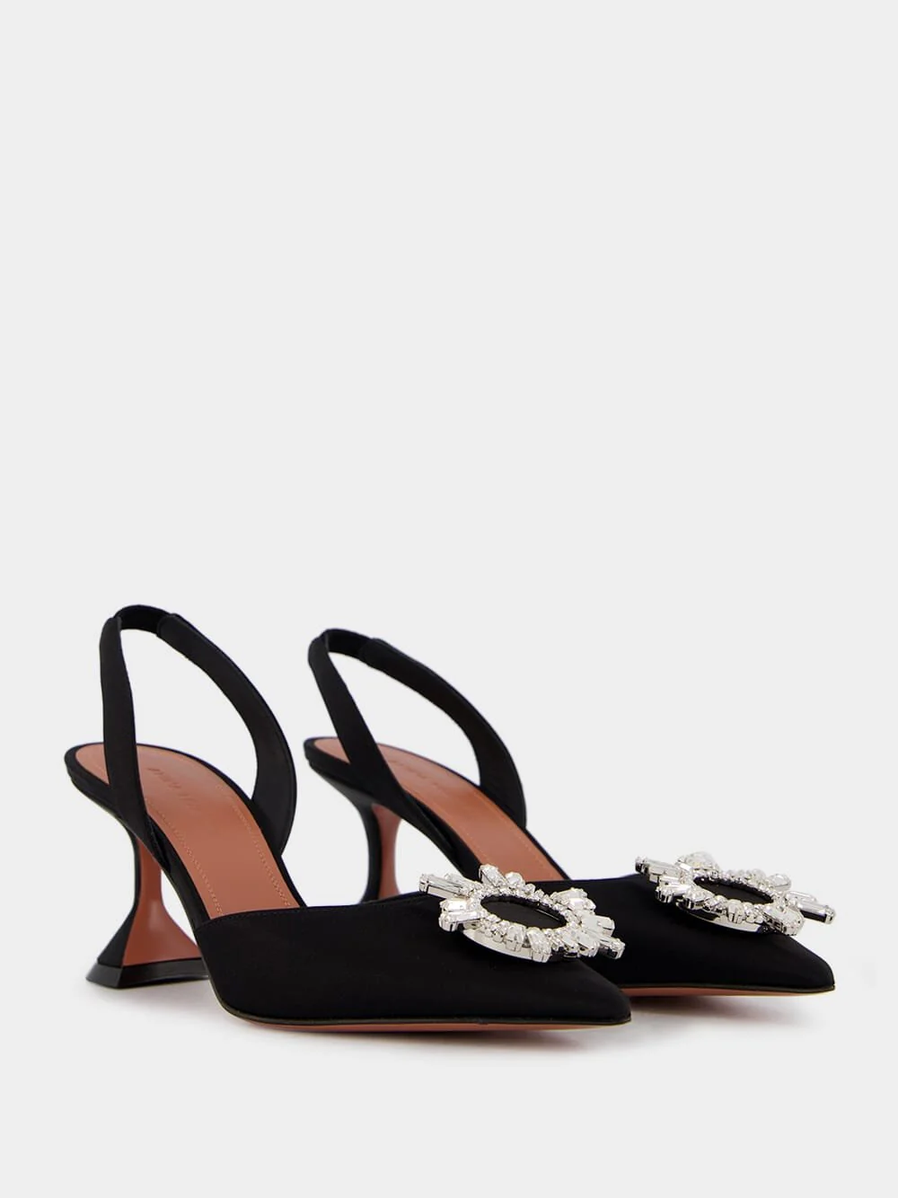 Begum Satin Slingback Pumps - Image 4