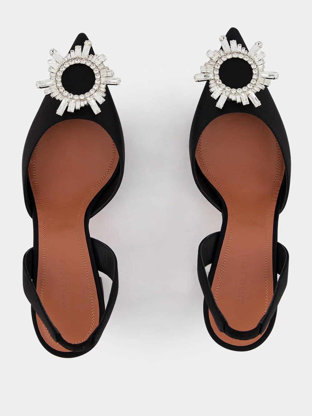 Begum Satin Slingback Pumps - Image 5