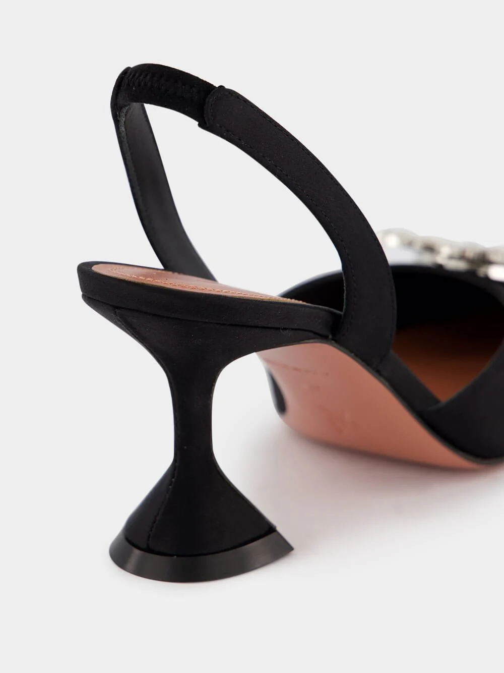 Begum Satin Slingback Pumps - Image 7