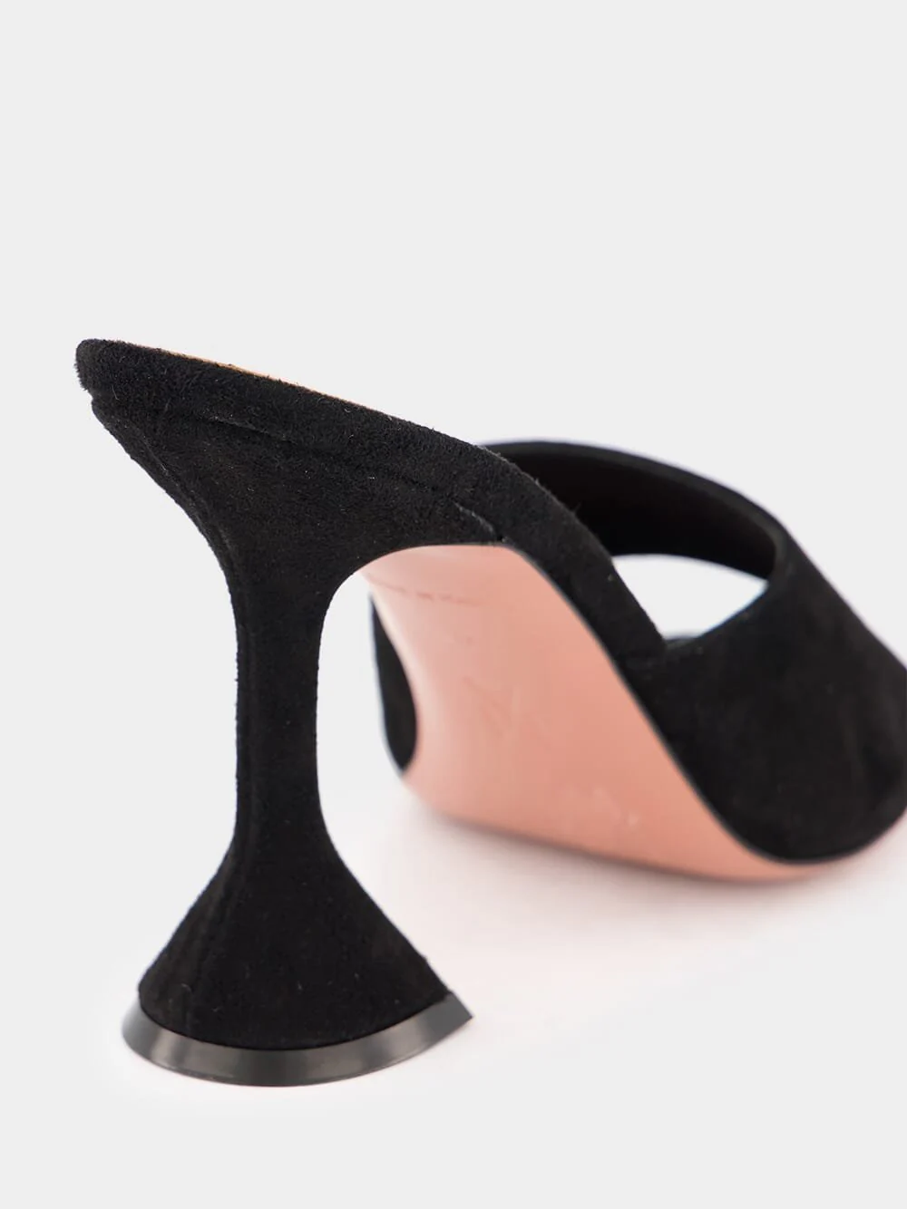 Lupita Suede Mules 95mm - Image 6