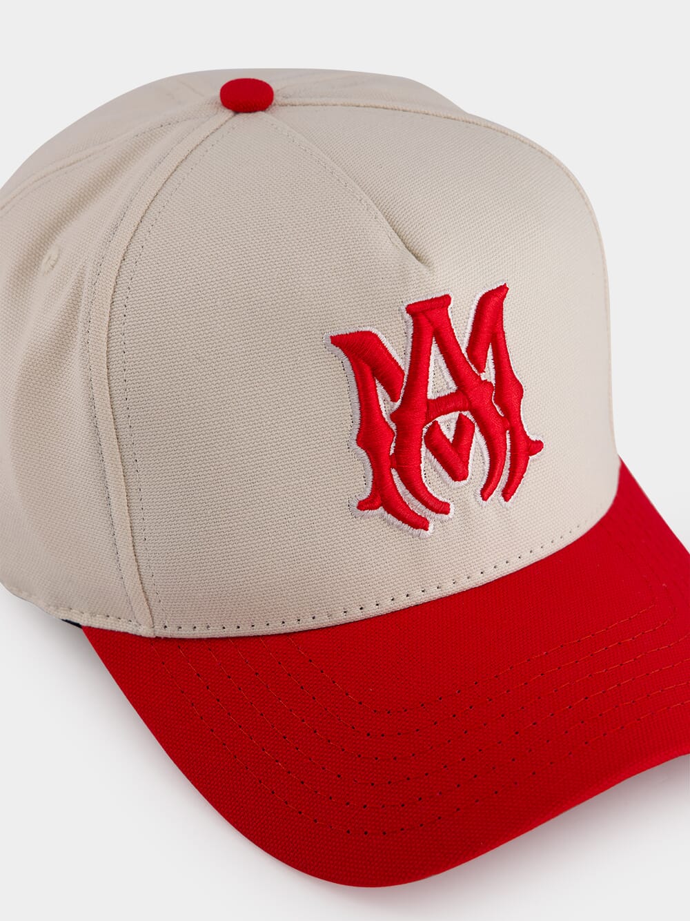 Red MA Canvas Hat - Image 4