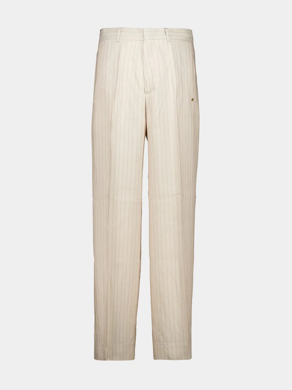 Alabaster Striped Tailored Trousers - Image 2