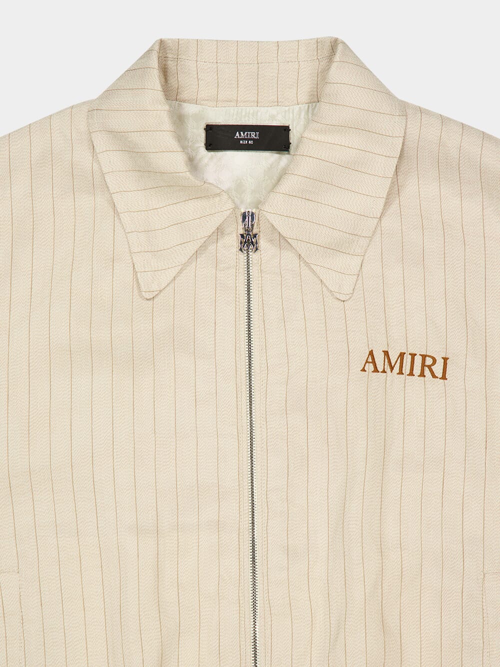 Alabaster Striped Viscose Blouson - Image 3