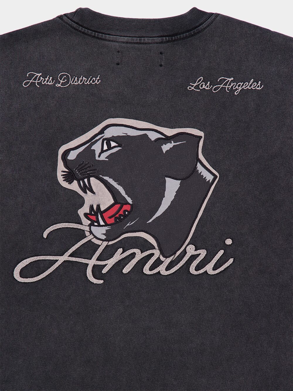 Anthracite Grey Logo Embroidered T-Shirt - Image 4