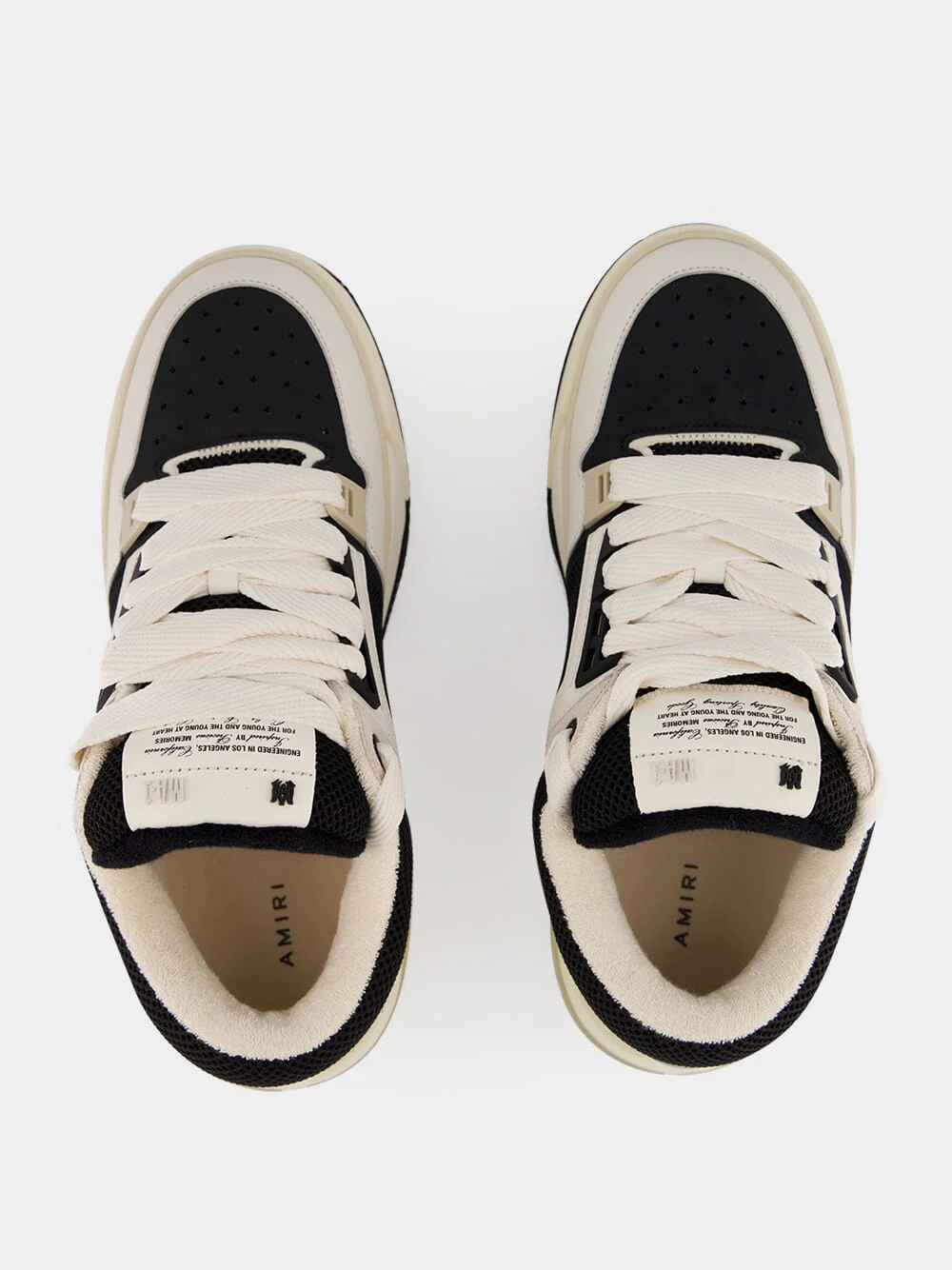 Black and Alabaster MA-1 Sneaker with MA Icon Hardware - Image 4