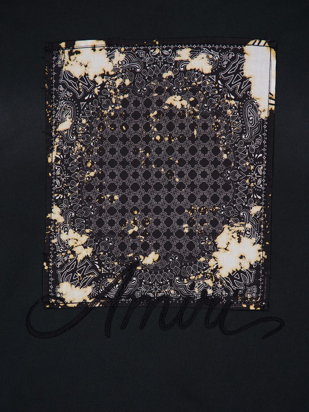 Black Bleach Bandana Sweatshirt - Image 4
