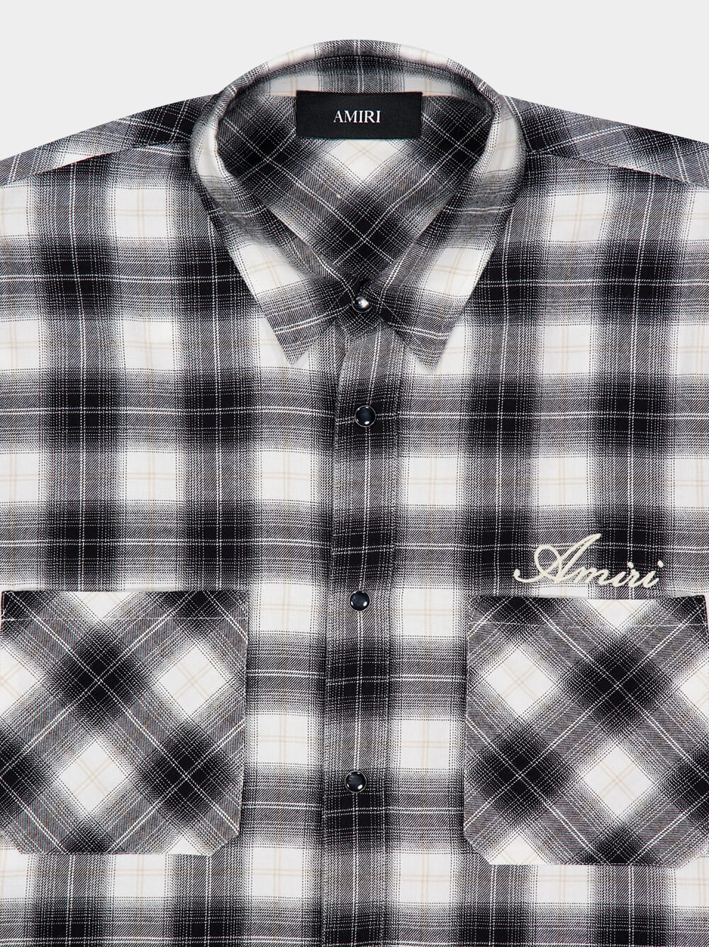 Black Bones Flannel Overshirt - Image 3