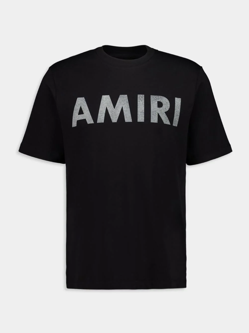 Black Logo Stencil T-Shirt