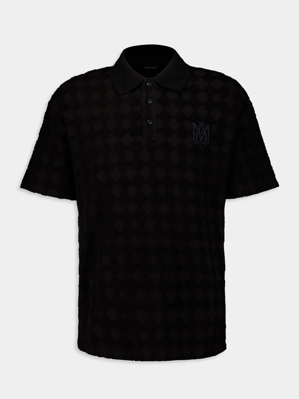 Black MA Quad Toweling Polo