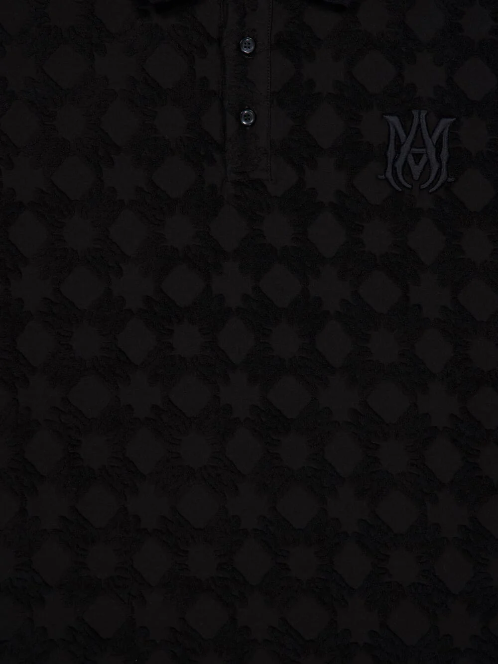 Black MA Quad Toweling Polo - Image 3