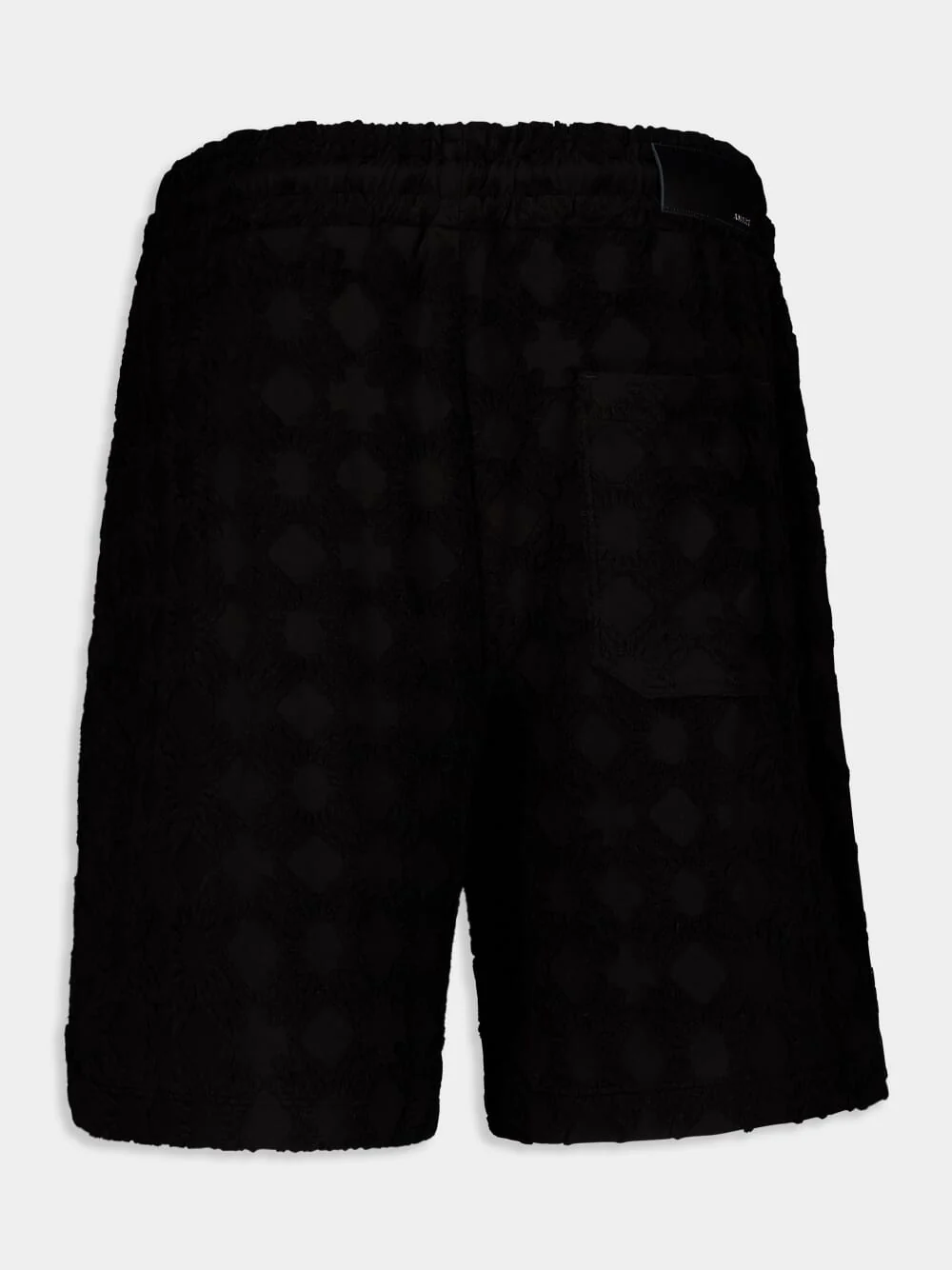 Black MA Quad Toweling Shorts - Image 2