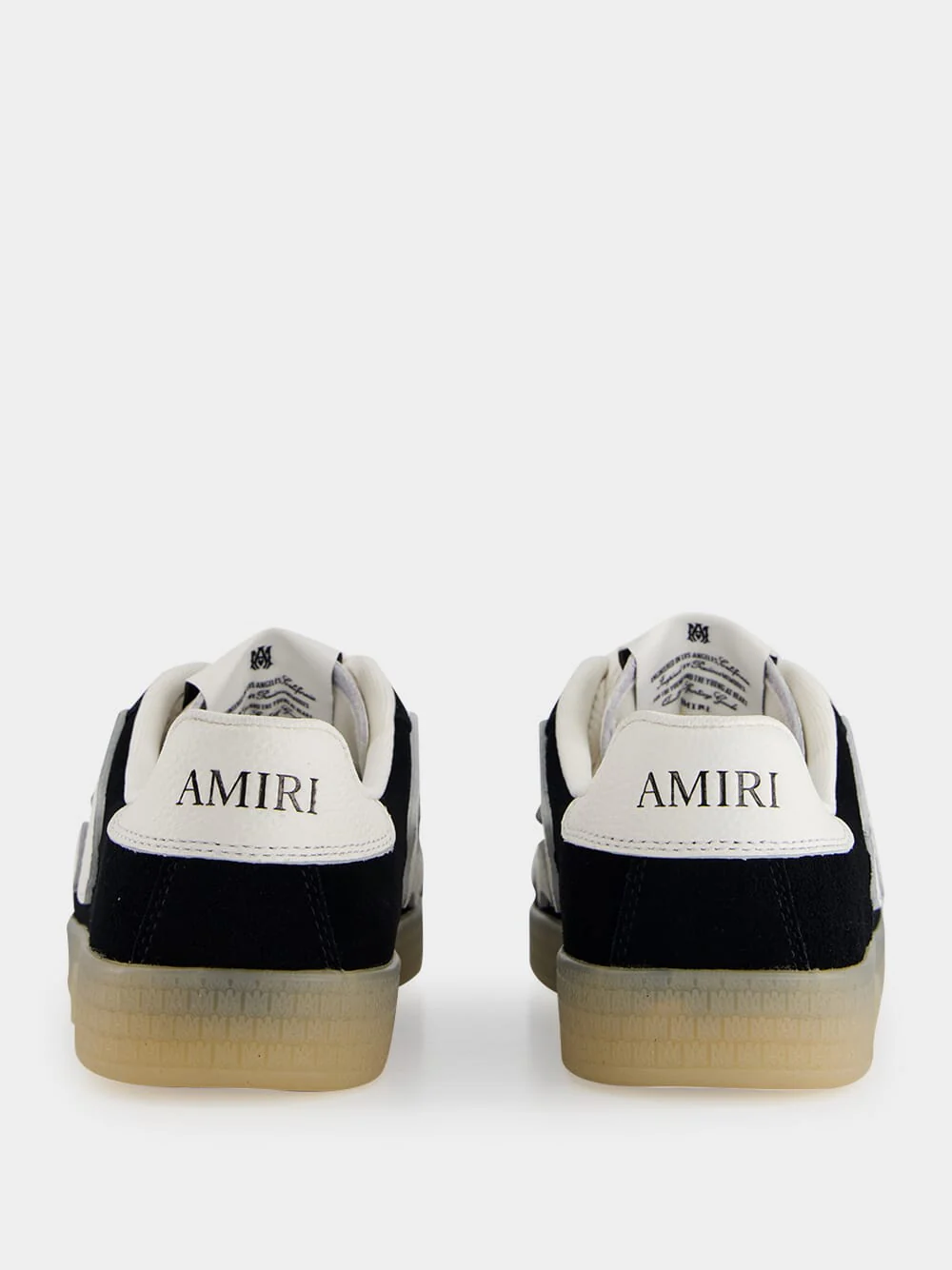 Black Pacific Bones Suede Sneakers - Image 5