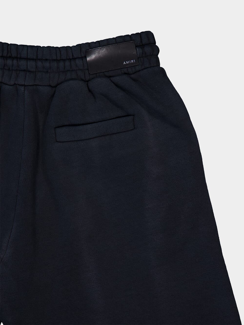 Black Vintage Cotton Sweatshorts - Image 4